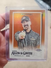 2020 Topps Allen & Ginter Chrome #248 Rob Friedman Orange Refractor 