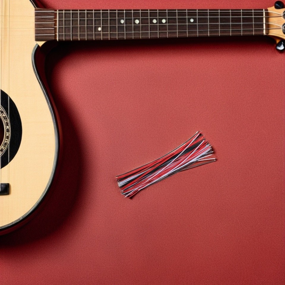 8 Pcs Courroie De Rechange Pour Guitare Basse Sangle Enfant Électrique