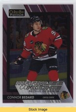 2023 O-Pee-Chee Platinum Marquee Rookies Matte Pink Connor Bedard #201 READ 00ru