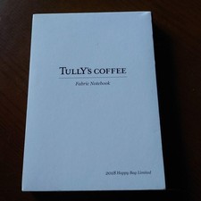 Tully'S Coffee Fabric Notebook Limited Japan Limited Coffee Shop JAPAN