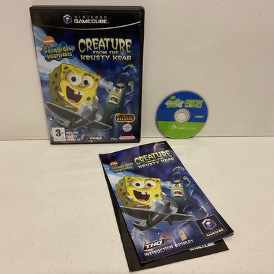Spongebob Squarepants Creature from the Krusty Krab Nintendo GameCube PAL - VGC