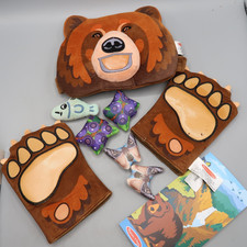 Melissa  Doug Yellowstone Park Grizzly Bear Games Play Set Replacement Camping