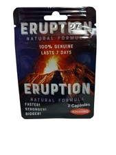 Eruption Enhancement Male Enhancement 42000mg 24 Pills Fast Free Shipping