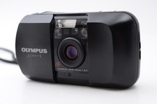 Olympus  Mju-1 Black 35mm Point  Shoot Compact Film Camera MINT From Japan