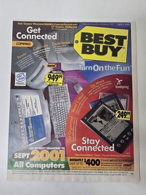 Best Buy April 9 2000 Pokemon Stadium N64 Game Boy Color 31 Page Circular