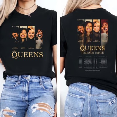 The Queens Tour TShirt, Music Legends Shirt - Multicolors, Size S-5XL
