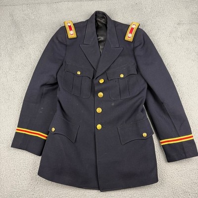 army dress blue winter coat Vintage US Artillery Officer Lt. Colonel Jacket Collection:Bayside Shells - White group:K2087-PL Women's Summer Plus Size style jacket