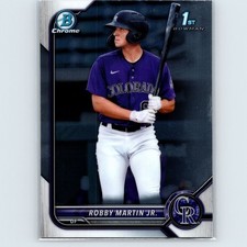 2022 Bowman - Robby Martin Jr. #BCP-43 - Colorado Rockies