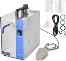 Jewelry Steam Cleaner Machine with Foot Pedal Control, Water Full Alert & Overhe