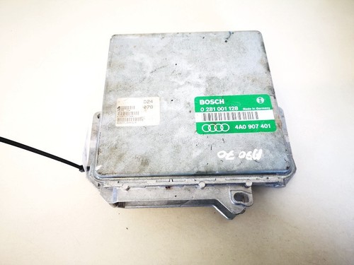 4a0907401 Motormanagement, Steuergerät, ECU  0281001128 Audi 100 DE1382652-20