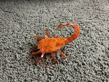 Hex Bug Orange Scorpion Micro Robotic Creature Tested Works