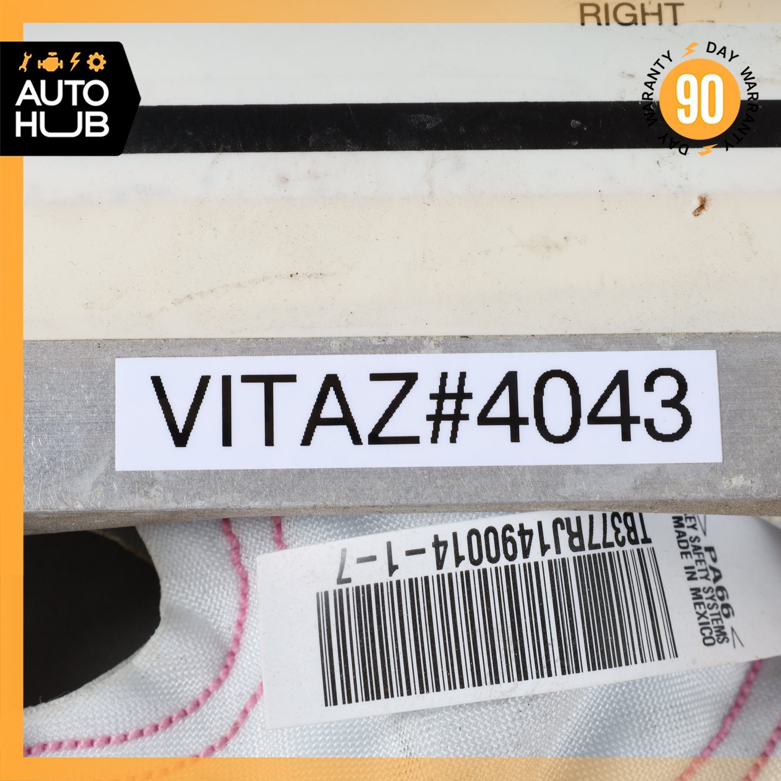 19-23 Aston Martin DB11 Front Right Side Seat Airbag Air Bag KY53B14K159AA OEM