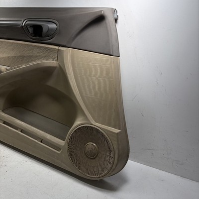 06 Honda Civic MX Hybrid Left Front Inside Door Panel 83553-SNC