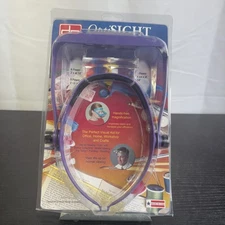 OptiSight By Donegan Optical W/3 Lens Plates, 3x, 4x, 5x Purple New In Package