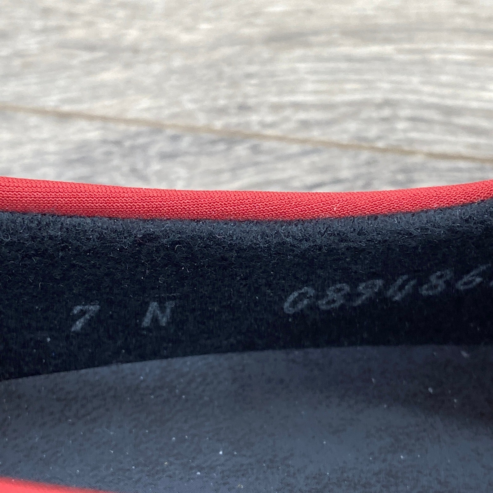 SAS Tripad Comfort Foot Bed Red Slip On Wedge Loafers Shoes Women's Size 7 N