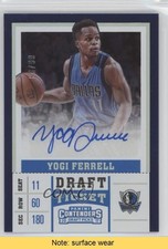 2017 Panini Contenders Draft Picks Ticket 88/99 Yogi Ferrell #20 Auto READ 2r7