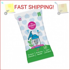 Breast Pump Wipes by Dapple Baby, Hypoallergenic  Powered by Plants, Removes Mi