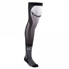 Calze Alpinestars (Adulto) - Ginocchiera (Nero/Bianco)