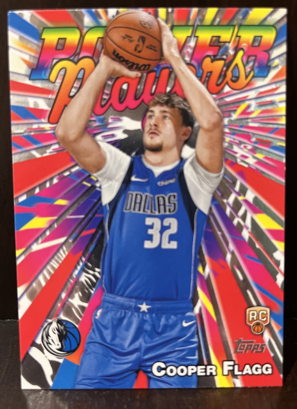 Topps 2025-26 Cooper Flagg RC Power Players #PP-16