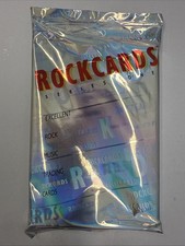 1991 Brockum ROCKCARDS Series One FACTORY SEALED UNOPENED PACK