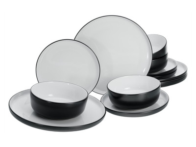 Creatable Geschirrset »Nordic Cool Black«, 16-teilig / 12-teilig - B-Ware