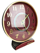 Raro orologio da scrivania sovietico Molnija 1957 | quadrante scheletro trasparente | revisionato 7 giorni