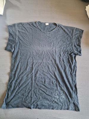 Damen T-Shirt Gr. XXL Anthrazit / Dunkelgrau mit Print Casual Top
