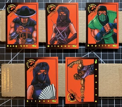 1994 Classic Mortal Kombat Series 1 - Complete Arcade Preview Card