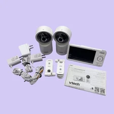Vtech RM5766-2HD 5” Baby Monitor w/ x2 1080p Cameras White