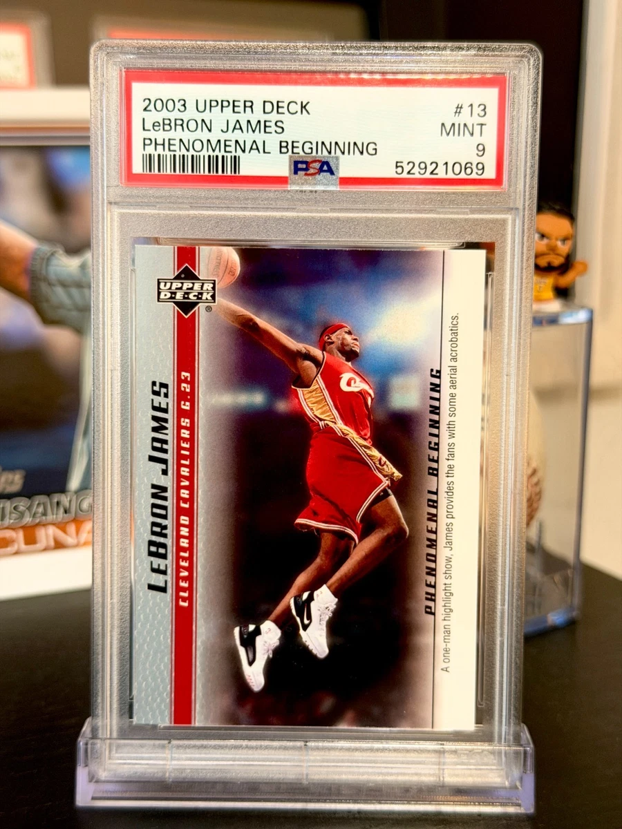LeBron James Basketball Grade 9 Rookie Sports Trading Cards