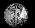 1937 S WALKING LIBERTY HALF DOLLAR