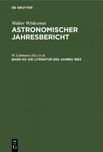 Die Literatur Des Jahres 1963 6753