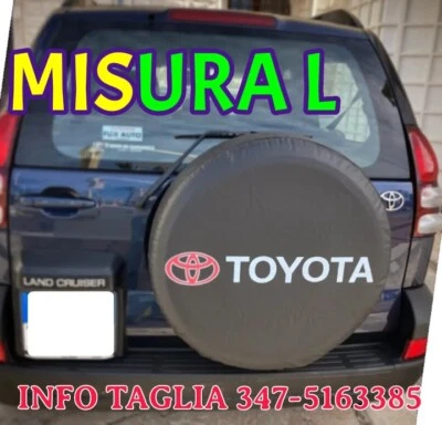 Housse de roue d'escorte TOYOTA RAV4 LAND CRUISER TAILLE L GRAND 4x4 - Photo 1/4
