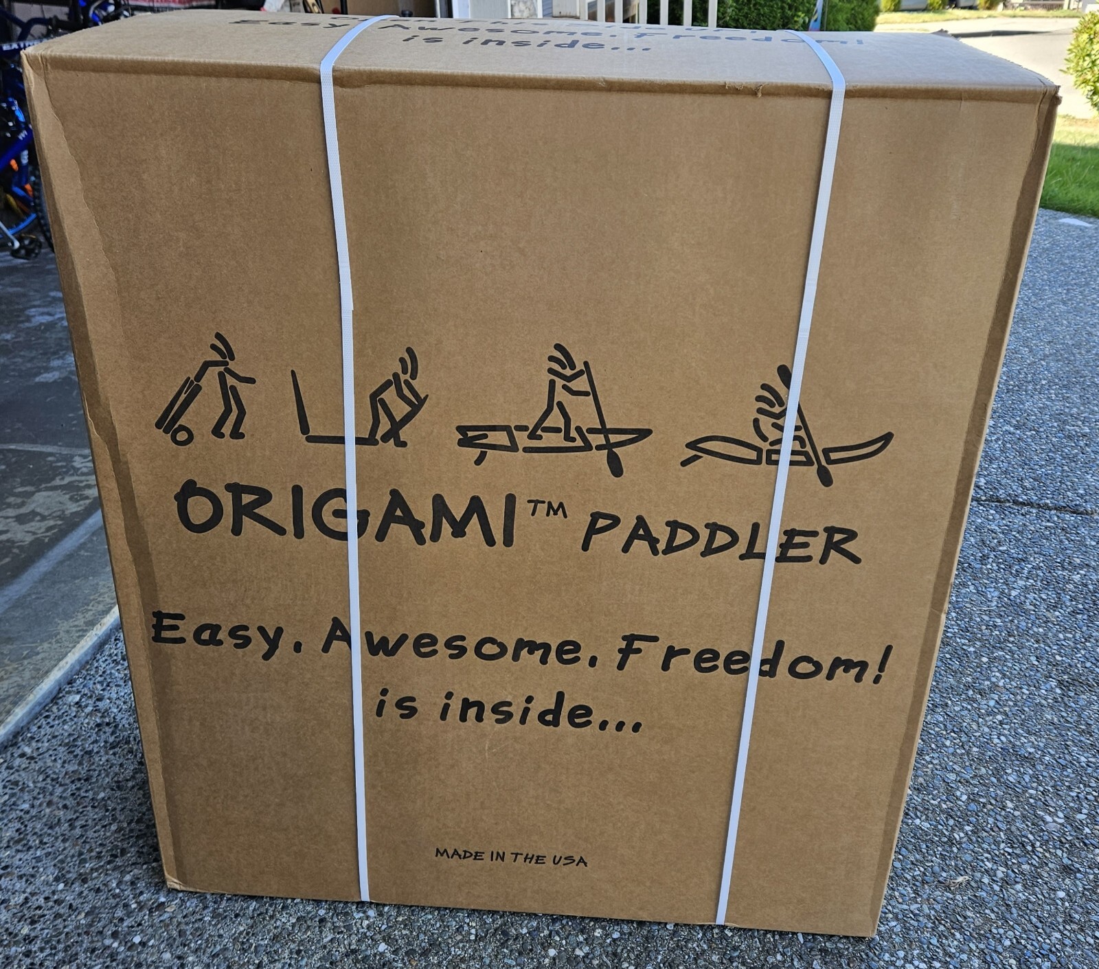 Origami Paddler, Kayak Paddleboard New In Box, Folding Fold Up WA
