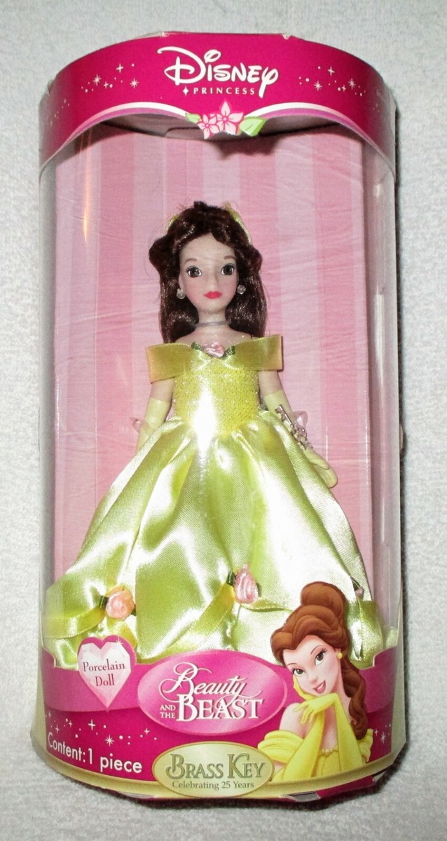 Disney Princess Beauty And The Beast Brass Key Porcelain