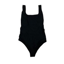 Aerie Small Black One Piece Swimsuit Scoop Neck Beach Swimwear