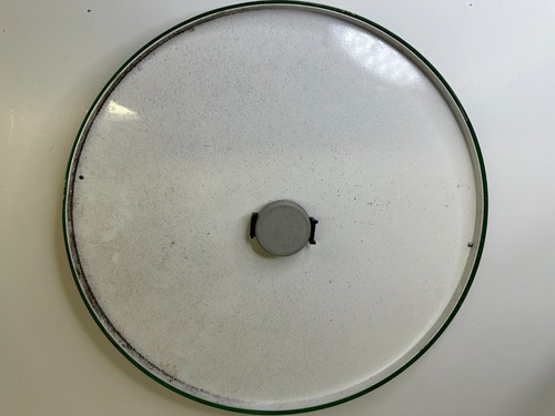 Texaco Gas Oil Vintage Style 14" Round Thermometer Advertising No Glass Face - Picture 6 of 6