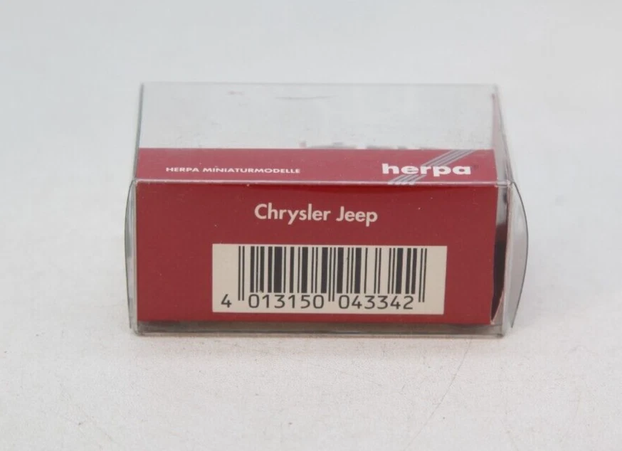 HERPA - HO 1:87 - Chrysler Jeep Fire Chief - NUOVO - Immagine 2 di 2