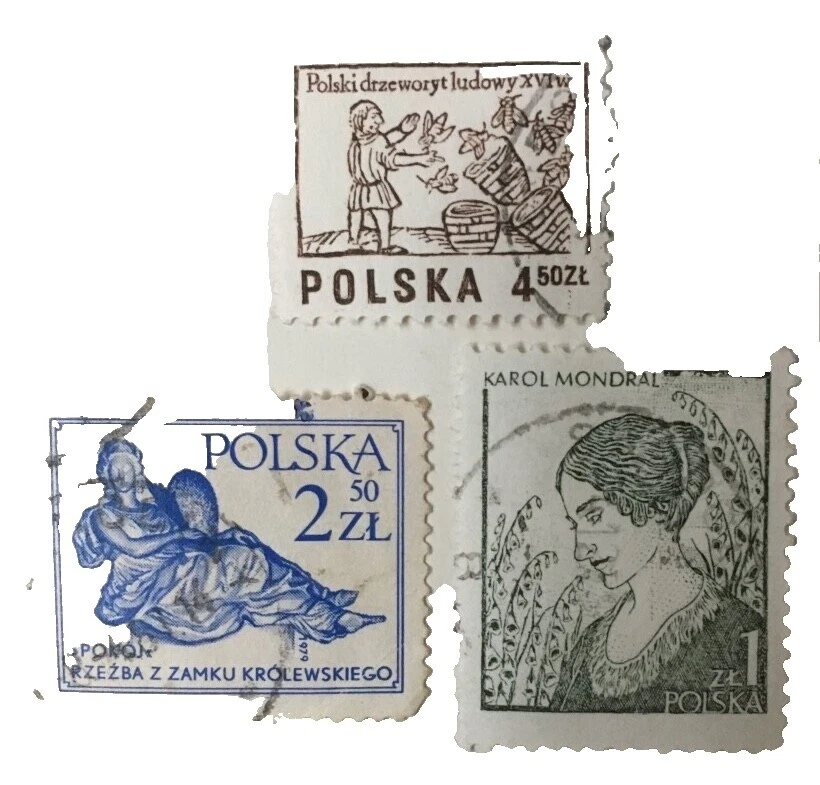 Estampillas de pre-decimal polaco