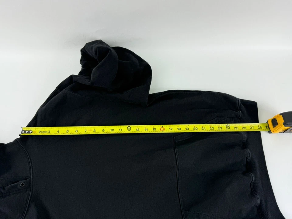 Sudadera con capucha de gran tamaño suéter liso negro Wardrobe NYC para mujer *VER MEDIDAS* Foto 4 de 4