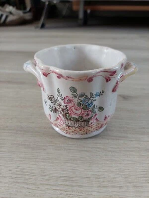 MINI CACHE POT FAIENCE SCEAUX - Photo 1/4