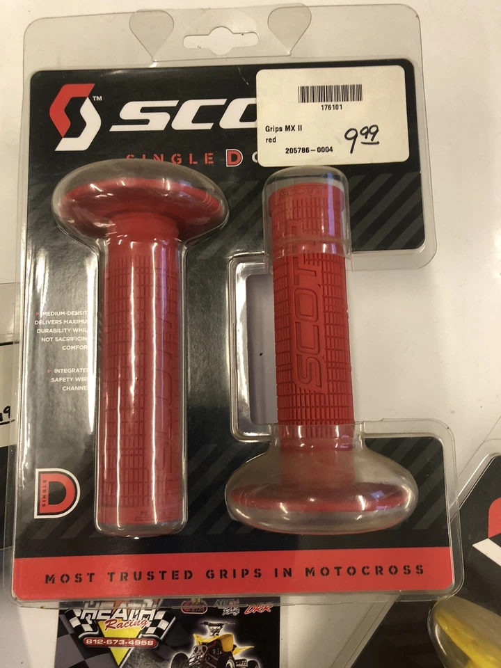 Empuñaduras Scott MX Cobra Honda Suzuki Kawasaki Yamaha KX CX RM moto cross Foto 3 de 4