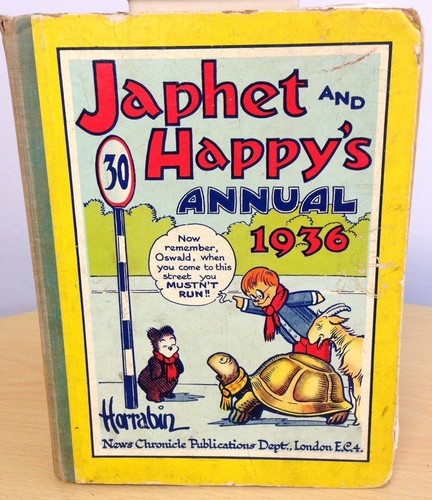 japhet and happys annual 1936 hardback illustrated collectible