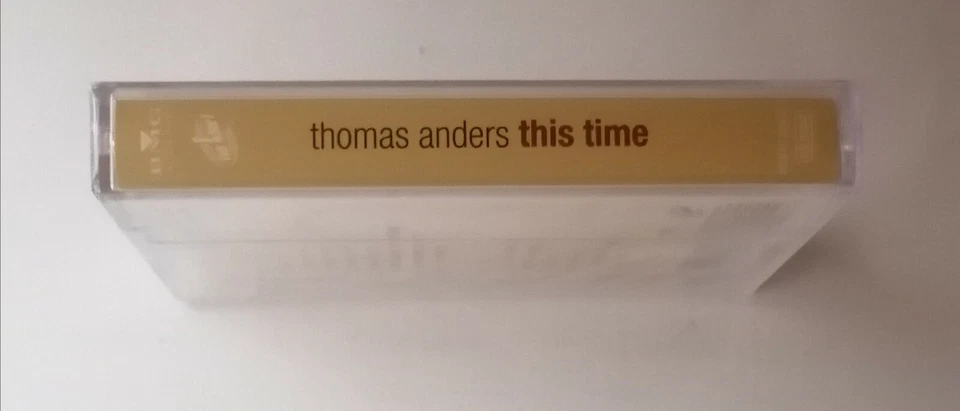 This Time by Thomas Anders Rare 2004 Malaysia Cassette Tape New Sealed Foto 3 de 3