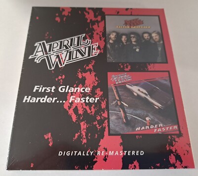 April Wine First Glance / Harder... Faster New CD O-Card Rock