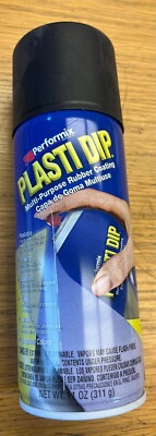 Plasti Dip Performix Rubber Handle Coating Spray Can - Black, 11oz, Pack of 12