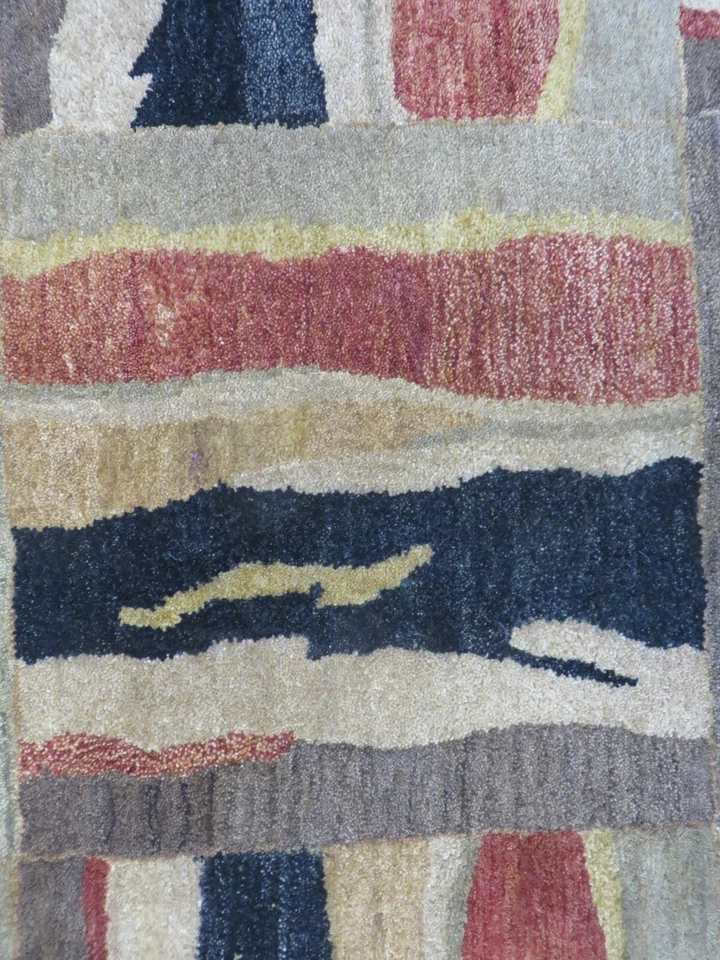 5 x 8 Kalaty Rug Hand Tufted Geometric multicolored G255 - Image 4 of 4