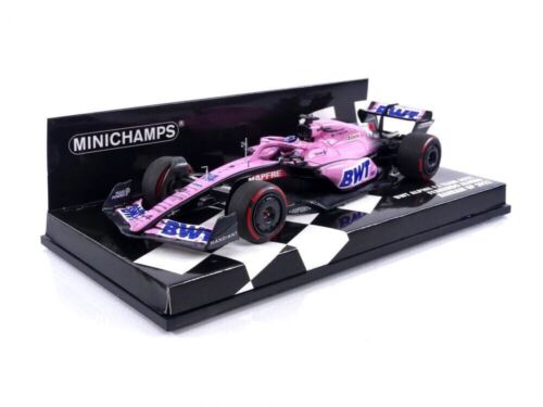 MODELLINO AUTO 1:43 MINICHAMPS F1 ALPINE A522 ALONSO BAHRAIN GP 2022 MODELLISMO - Foto 5 di 7