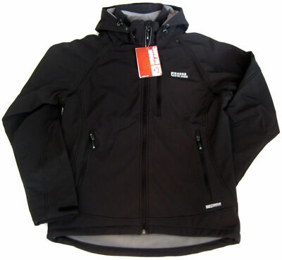 Nordblanc Männer 2 in 1 Jacke Softshelljacke Weste Funktionsjacke schwarz L