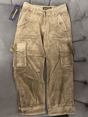Cordhose hellbraun Unisex (MISS SASA) Vogue Collection Capri 36